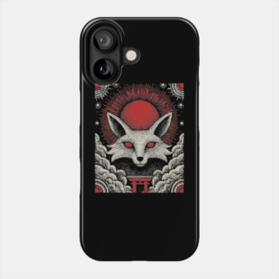 Mystical Kitsune - The Nine-Tailed Fox Spirit Phone Case