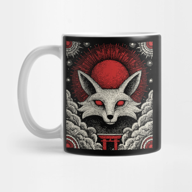 Mystical Kitsune - The Nine-Tailed Fox Spirit by TuncGK