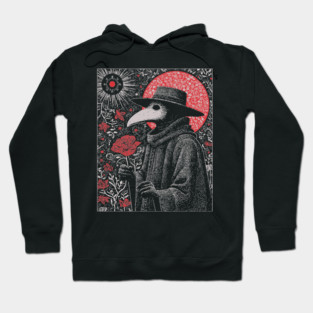 Gothic Plague Doctor - The Herald of Pestilence Hoodie