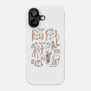 Marcus The Worm Meme Brain rot VRchat Phone Case