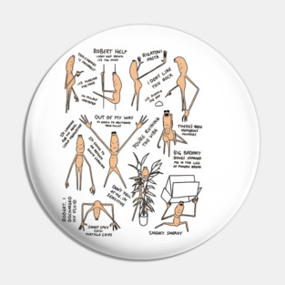 Marcus The Worm Meme Brain rot VRchat Pin