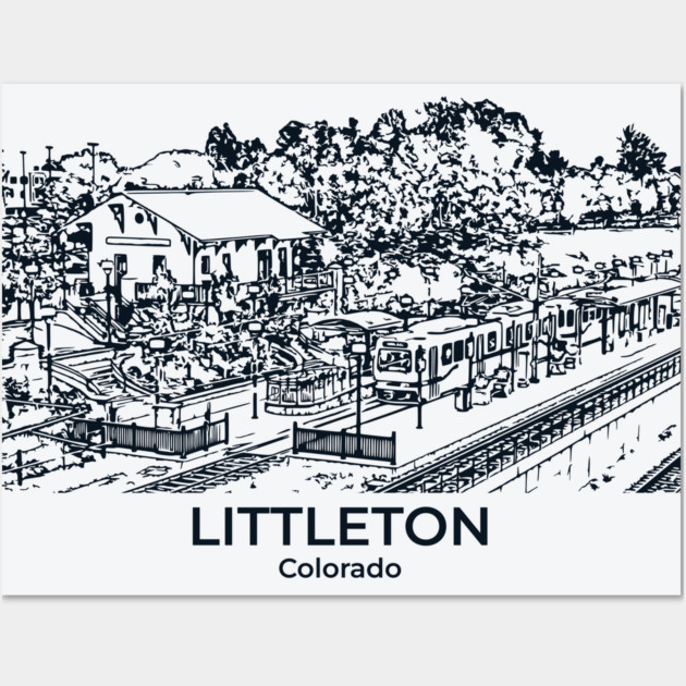 Littleton - Colorado Wall Art by Lakeric