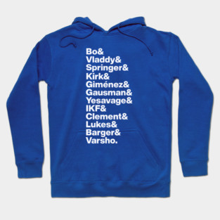 Blue Jays Player – Toronto Baseball Modernist Graphic Tee for Fans Hoodie