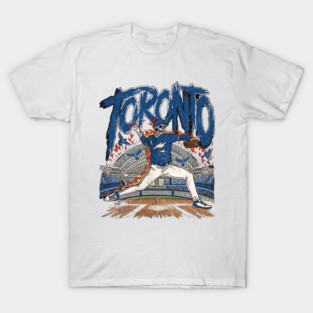 Toronto Baseball Skull Vintage T-Shirt