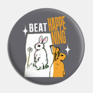 Beat Happening Pin