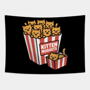 Kitten Nuggets Tapestry
