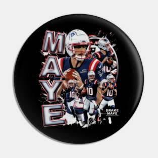 Drake Maye New England Vertical Pin