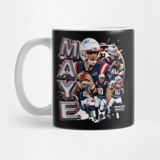 Drake Maye New England Vertical Mug