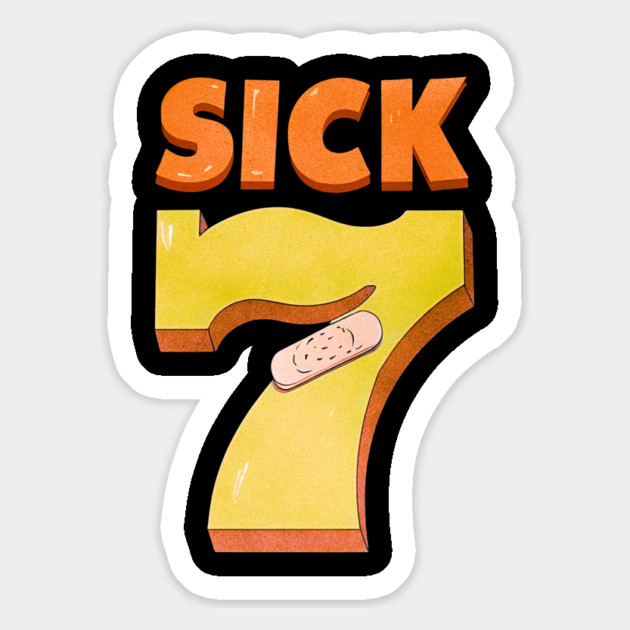 Sick Seven Meme Tee Six Seven 67 Trending design Magnet by shirtlux