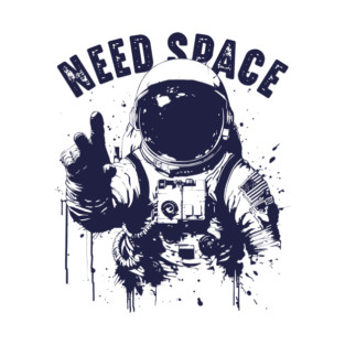 astronaut space stars T-Shirt