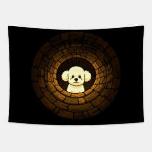 Silence of the Lambs Precious Dog Tapestry