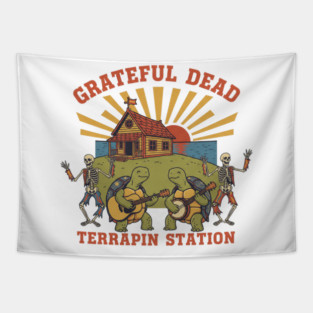 Grateful Dead Terrapin Station Vintage Album Art Tee Tapestry
