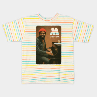 Motown Soul – Marvin Music Legend Kids T-Shirt