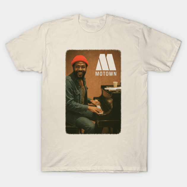 Motown Soul – Marvin Music Legend T-Shirt by Nerd Studios