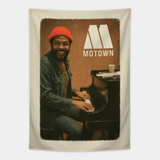 Motown Soul – Marvin Music Legend Tapestry