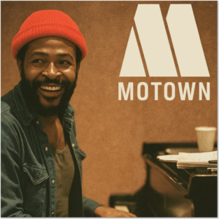 Motown Soul – Marvin Music Legend Posters and Art