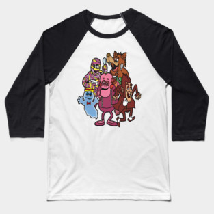 Cereal Monsters Baseball T-Shirt