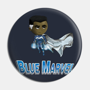 The Blue Marvel Pin