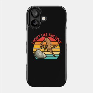 Marcus The Worm - I Don't Like This Rock, Marcus The Worm Phone Case