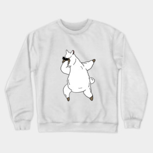 Funny Dabbin Llama Alpaca Dance Crewneck Sweatshirt
