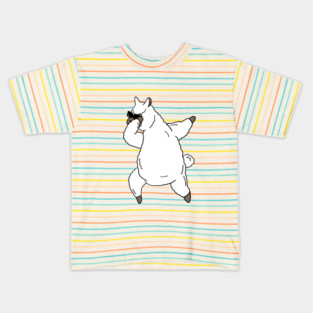 Funny Dabbin Llama Alpaca Dance Kids T-Shirt