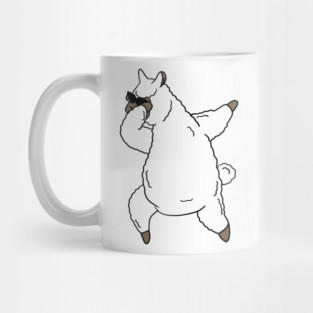 Funny Dabbin Llama Alpaca Dance Mug