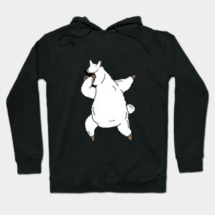 Funny Dabbin Llama Alpaca Dance Hoodie