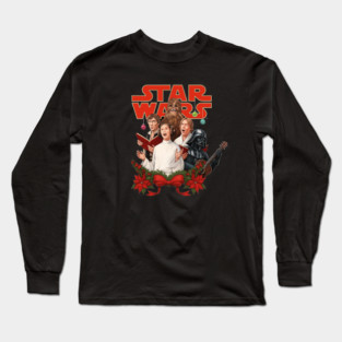 christmas star wars Long Sleeve T-Shirt