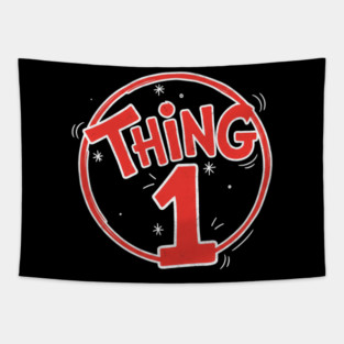Thing 1 Tapestry