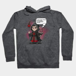 Grumpy Warlock "Summoning a Balor" Shirt | Funny D&D TTRPG Humor Hoodie