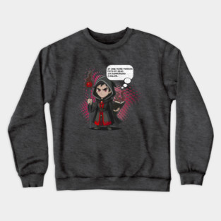 Grumpy Warlock "Summoning a Balor" Shirt | Funny D&D TTRPG Humor Crewneck Sweatshirt