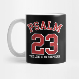 Psalm 23 The Lord Is My Shepherd Mug