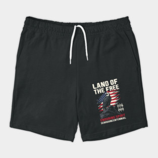 Land of the Free – Eagle of Freedom 250th Anniversary 1776–2026 Shorts