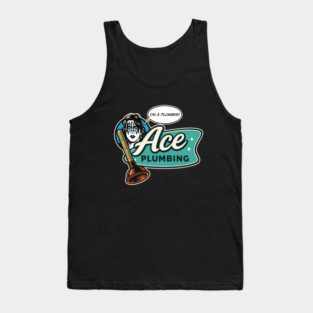 Ace Plumbing ( Ace Frehley ) Tank Top
