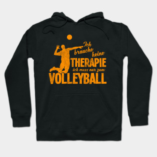 Beach Volleyball Sayings, Love Volleyball Team Hoodie