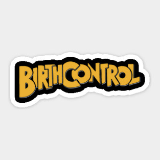 The Birth Control Band Sticker