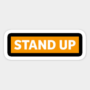 STAND UP - Bold Call for Action, Courage, and Justice Magnet
