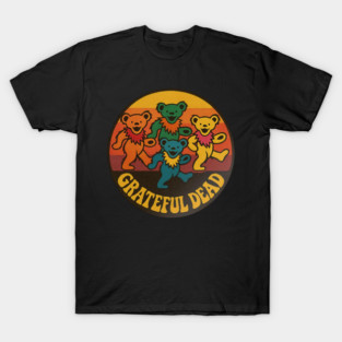 Vintage Grateful Dead Bears Circle T-Shirt