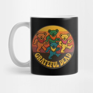 Vintage Grateful Dead Bears Circle Mug