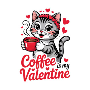 Coffee is my Valentine T-Shirt