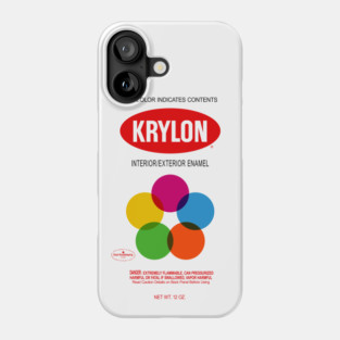 Krylon label Phone Case