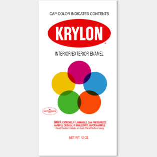 Krylon label Posters and Art