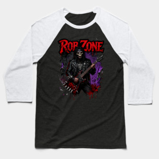 Horror White Metal Zombie Dark Rob White Horror Zombie Metal Rob lion Band Devil Whitesnake Extreme Singer 19 Baseball T-Shirt