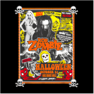Horror White Metal Zombie Dark Rob White Horror Zombie Metal Rob lion Band Devil Whitesnake Extreme Singer 11 Posters and Art