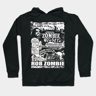 Horror White Metal Zombie Dark Rob White Horror Zombie Metal Rob lion Band Devil Whitesnake Extreme Singer 9 Hoodie