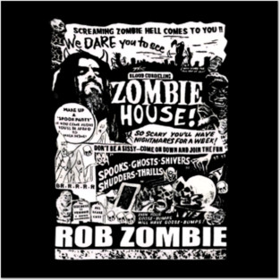 Horror White Metal Zombie Dark Rob White Horror Zombie Metal Rob lion Band Devil Whitesnake Extreme Singer 9 Posters and Art