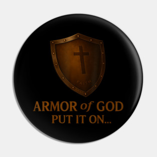 Armor Of God Pin