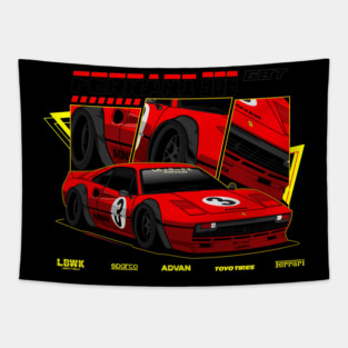 FERRARI 308 GBT LB-WORK Tapestry