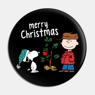 charlie brown & snoopy, merry christmas! Pin