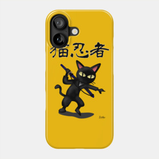 Ninja Cat Phone Case